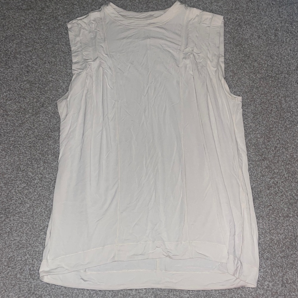 lululemon pleated muscle tank